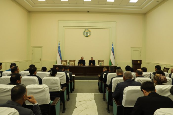 Yangi tashkil etilayotgan tizim to‘g‘risida seminar-trening tashkil etildi.