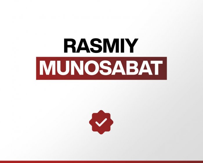 RASMIY MUNOSABAT